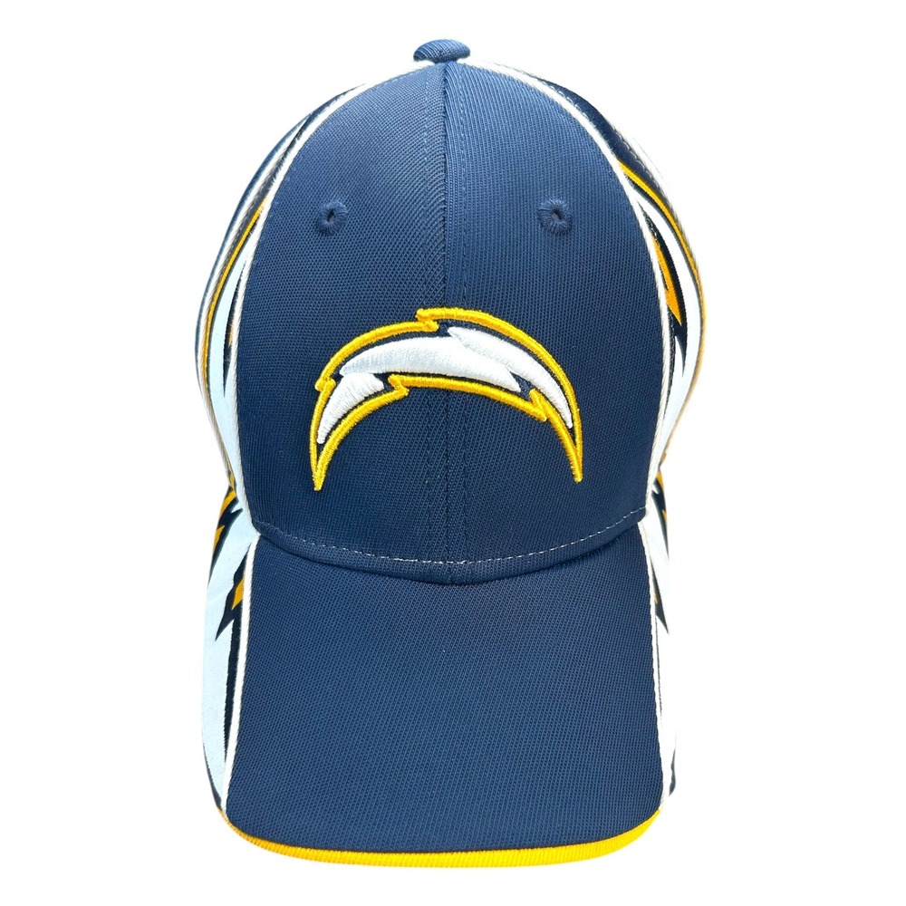 Vtg Reebok San Diego Chargers Hat Mens Blue Yellow NFL Equipment Sideline Cap